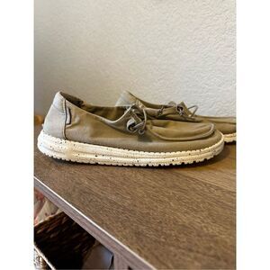 Hey Dude Wendy Grey Lightweight Slip On Shoes Women Size 9